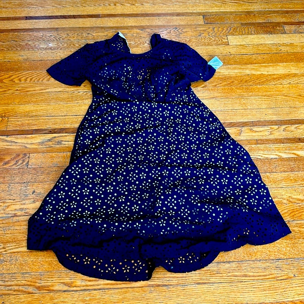 Maggy London dress Navy new. Never worn